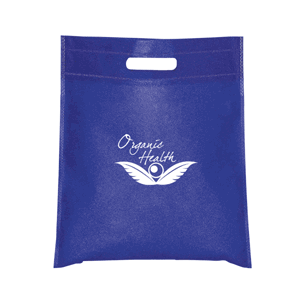 NW2942
	-SMALL NON WOVEN CUT-OUT HANDLE TOTE-Royal Blue